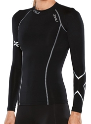 2XU Women's Thermal Long Sleeve Compression Top - WA2003a