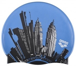 Arena Poolish City Blue Swim Cap