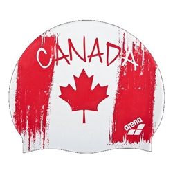 Arena Silicone Swim Cap, Canada Edition