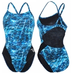 Aqua Sphere MP Mid Back Print City Swimsuit