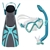 Aqua Lung Kids's Snorkeling Set, Cub Mask/Baffin Snorkel/Skipper Fins
