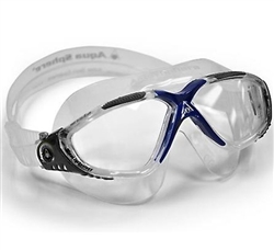 Aqua Sphere Vista Swim Mask, Clear Lens