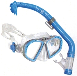 Aqua Lung Zipper Jr Mask + Eco Dry Snorkel