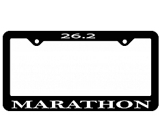 Marathon Licence Plate Frame, 26.2