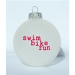 Triathlon Ornament