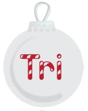 Triathlon Ornament