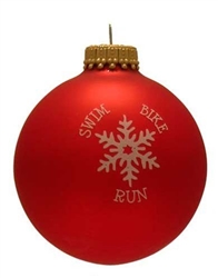 Triathlon Ornament