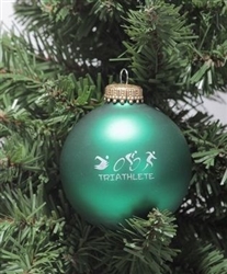 Triathlon Ornament