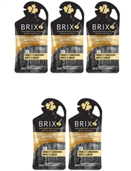 Brix Maple Syrup Maple & Ginger Energy Gel, 5-Pack