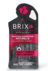 Brix Maple Syrup with Raspberry Energy Gel, Single