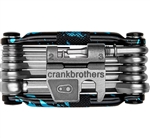 CrankBrothers M17 Multi Tool, Blue Splatter