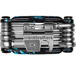 CrankBrothers M17 Multi Tool, Blue Splatter