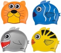 Finis Kids Animal Heads Silicone Swim Cap