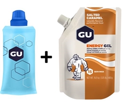 GU Energy Gel Pouch + Flask Package