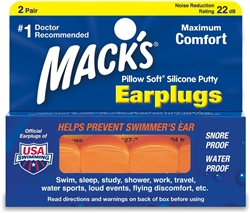 Mack's Moldable Pillow Soft Earplugs