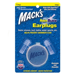 Mack's AquaBlock Earplugs