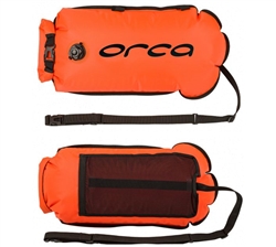 Orca Safety Buoy with Pocket, Orange