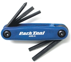 Park Tool Fold Up Hex Wrench Set AWS-9