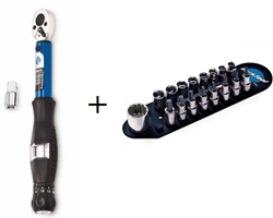 Park Tool TW-5 Torque Wrench & SBS-1 Bit Set Package