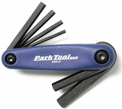 Park Tool Fold Up Hex Wrench Set AWS-11