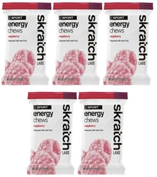 Skratch Labs Fruit Drops Energy Chews, 5-Pack