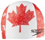 Speedo World Tour Silicone Swim Cap, Canada Edition