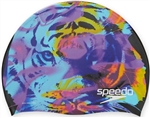 Speedo Adult Silicone Printed Swim Cap