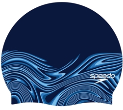 Speedo Adult Elastomeric Printed Swim Cap