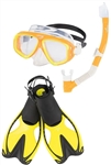 Speedo Adventure Mask Snorkel Fin Set