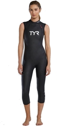 TYR Hurricane Wetsuit CAT 1 Sleeveless, Black Orchid
