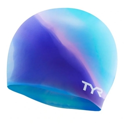 TYR Multi-Color Silicone Adult Swim Cap