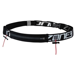 ZONE3 Endurance Number Belt with Lycra Fuel Pouch and Energy Gel Storage