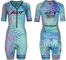 Zoot Women's Ali'i Short Sleeve Tri Racesuit, Z1706059