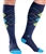 Zensah Argyle Classic Compression Socks, Pair
