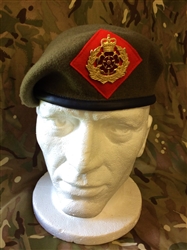 The Duke of Lancaster`s Regiment Beret + Metal Badge Officers OR`S Beret