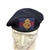 Officers Life Guards Beret + King's Crown Bullion Wire Hand Embroidered Beret Badge