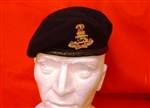 Royal Artillery Officers / Warrant Officer Beret + Beret Badge ( Army Berets )