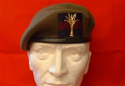 High Quality Welsh Guards Beret + Welsh Guards Bi-Metal Badge