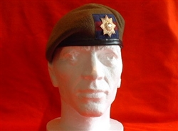 Coldstream Guards Beret Guards division Beret Patch & Coldstream Guards Quality Metal Cap Badge