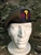 Officers Welsh Guards Beret ( WG Leather Banded Silk Lined Beret ) + Officers Bullion Wire Beret Badge
