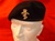 OR`S REME Leather Banded Beret + Metal Beret Badge ER 11 ( REME Silk Lined Beret )