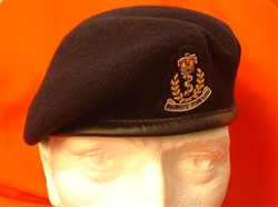 RAMC Beret and Beret Badge for Officers and Warrant Officers (Royal Army Medical Corps)