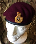 Staff Officers Beret  Maroon Airborne General LT General Major Beret + Badge