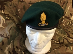 Officers Royal Engineers Beret + Badge Green RE Beret 59 Commando Beret