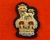 Staff Officers Beret Badge Gold on Black