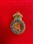 Quality Blues and Royals King's Crown Officers Embroidered Beret Badge