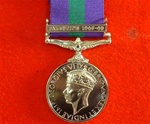 Full Size General Service Palestine Medal ( GSM Medal ) Palestine 1945-48 Campaign Medal