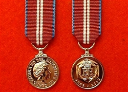 Quality Queens Diamond Jubilee Miniature Medal ( QDJ Medal MOD Approved )