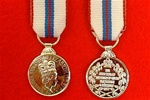 Silver Jubilee Miniature Medal