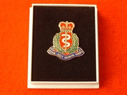 Quality Royal Army Medical Corps Boxed Lapel Badge ( RAMC Lapel Badge )
